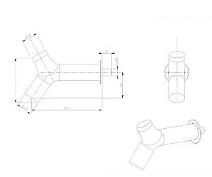 Верхний душ Bronze de Luxe LIBERTY 501B-P черный матовый купить в интернет-магазине сантехники Sanbest