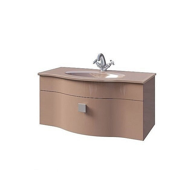 Тумба с раковиной Caprigo Nokturn 90 капучино для ванной в интернет-магазине Sanbest