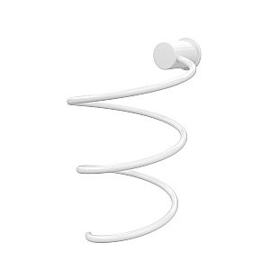 Держатель для фена WasserKraft Kammel K-1080WHITE белый Soft-touch купить в интернет-магазине сантехники Sanbest