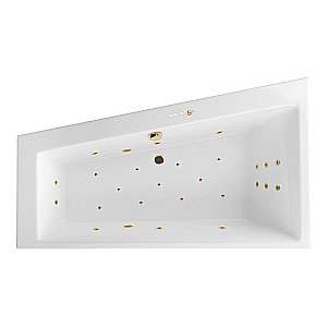 Ванна акриловая EXCELLENT Sfera ULTRA WAEX.SFL17.ULTRA.GL 170x100 белая с гидромассажем купить в интернет-магазине Sanbest