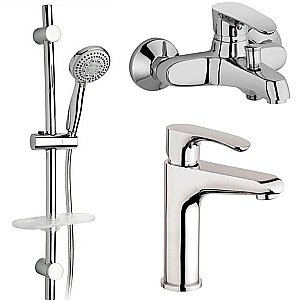 Набор смесителей PAINI Palermo PACRKIT3 хром купить в интернет-магазине сантехники Sanbest