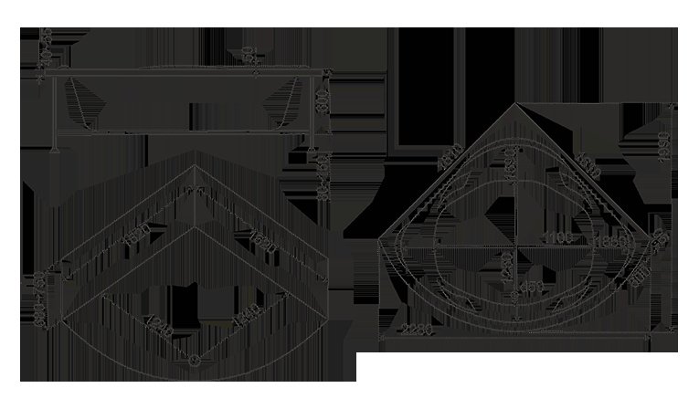 Ванна акриловая BAS Ривьера 161x161 купить в интернет-магазине Sanbest