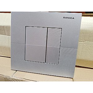 Кнопка для инсталляции Sanica 52310000000019 матовый хром купить в интернет-магазине сантехники Sanbest