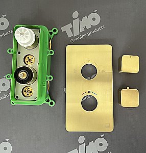 Душевая система Timo Petruma SX-5019/17SM золото матовое купить в интернет-магазине сантехники Sanbest