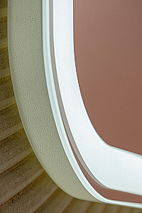 Зеркало Azario Мальта 60х120 LED-00002936 белое в ванную от интернет-магазине сантехники Sanbest