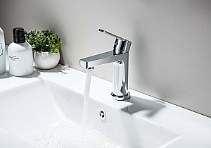 Смеситель для раковины Aquatek Лугано AQ1710CR хром купить в интернет-магазине сантехники Sanbest