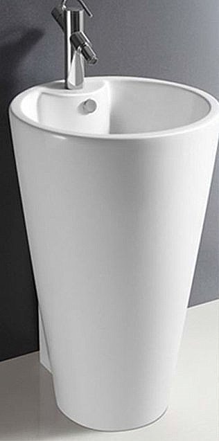 Раковина напольная Gid Autonomo 52 Nb136 81105 белая купить в интернет-магазине Sanbest