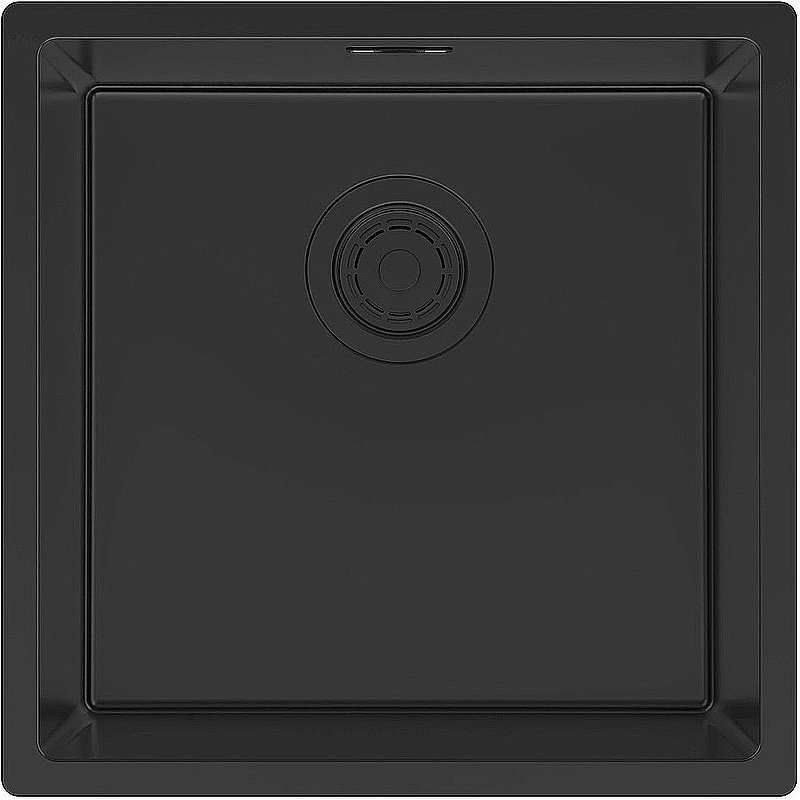 Кухонная мойка Paulmark Lassan 49 LA49-MBN черная матовая купить в интернет-магазине сантехники Sanbest