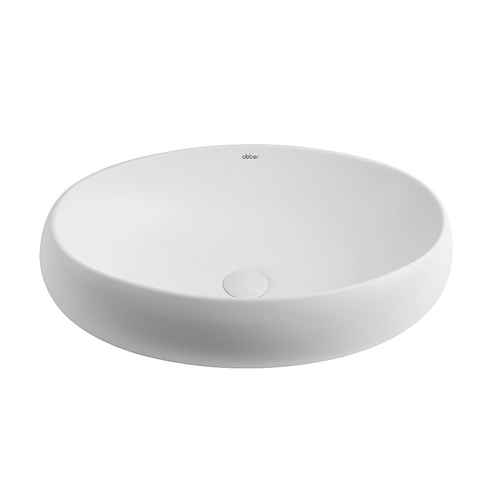 Раковина Abber Bequem 60 AC2102MW белая матовая купить в интернет-магазине Sanbest