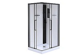 Душевая кабина Esbano Muse ESKM129CKRL 120х90 левая купить в интернет-магазине сантехники Sanbest