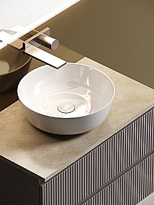 Тумба с раковиной Sancos SNOB T 80 со столешницей, Doha Soft для ванной в интернет-магазине Sanbest