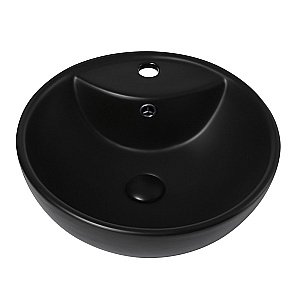 Раковина накладная ABBER Bequem AC2101MB черная матовая купить в интернет-магазине Sanbest