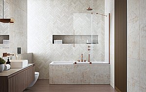 Шторка для ванны Radaway Furo Brushed Copper PND II 170 стекло прозрачное/профиль брашированная медь купить в интернет-магазине Sanbest