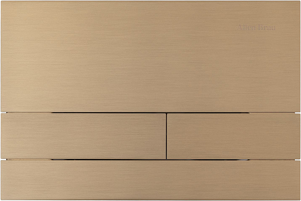 Кнопка смыва Allen Brau Infinity 9.20008.GB золото брашированное купить в интернет-магазине сантехники Sanbest