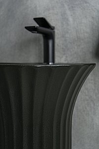 Раковина напольная Gid Autonomo 41 Nb132bg 81114 черная графит купить в интернет-магазине Sanbest