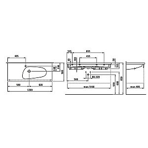 Раковина Laufen Palomba 8.1480.6.000.104.1 белая купить в интернет-магазине Sanbest