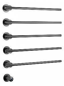 Полотенцесушитель электрический встраиваемый WONZON & WOGHAND DORTMUND, Темный графит (WW-A365-GM) купить в интернет-магазине сантехники Sanbest