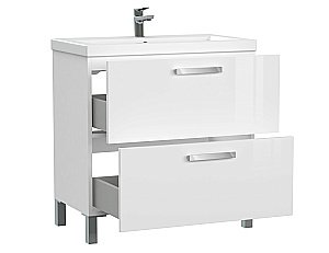 Мебель для ванной MELAR 80 белая для ванной в интернет-магазине Sanbest