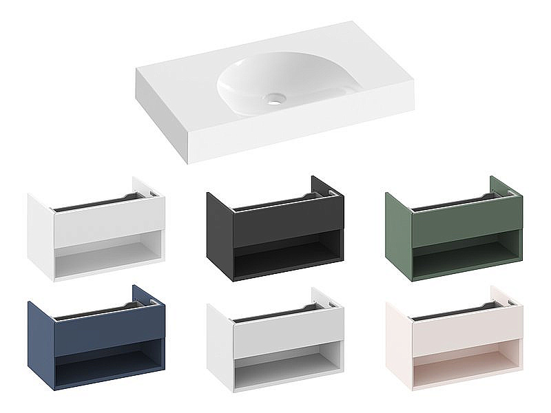 Раковина Ravak Lite XJX01380000 белый купить в интернет-магазине Sanbest