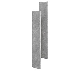 Комплект боковин зеркального шкафа Aqwella Mobi MOB0717BS бетон светлый купить в интернет-магазине сантехники Sanbest