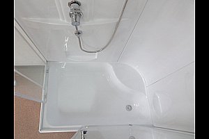 Душевая кабина Royal Bath RB8100BP1-T 100x80 профиль хром/стекло прозрачное купить в интернет-магазине Sanbest