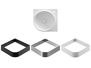 Раковина Ravak Yard 450 C XJX0E245001 белый матовый купить в интернет-магазине Sanbest