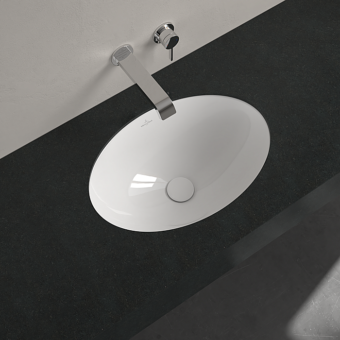 Раковина Villeroy&Boch Loop & Friends 4A5400R1 альпийский белый купить в интернет-магазине Sanbest