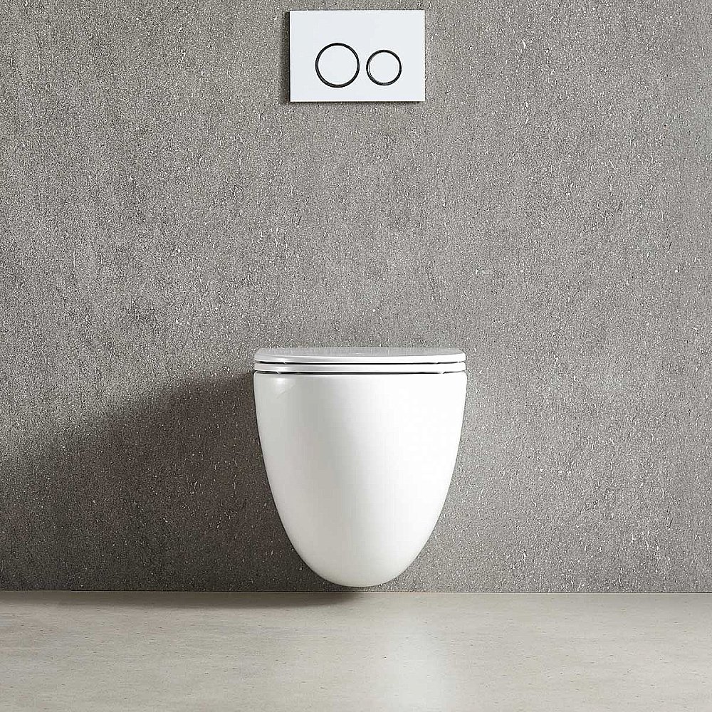 Унитаз Vincea Bien VT1-51T безободковый, смыв торнадо, с крышкой микролифт, белый купить в интернет-магазине Sanbest