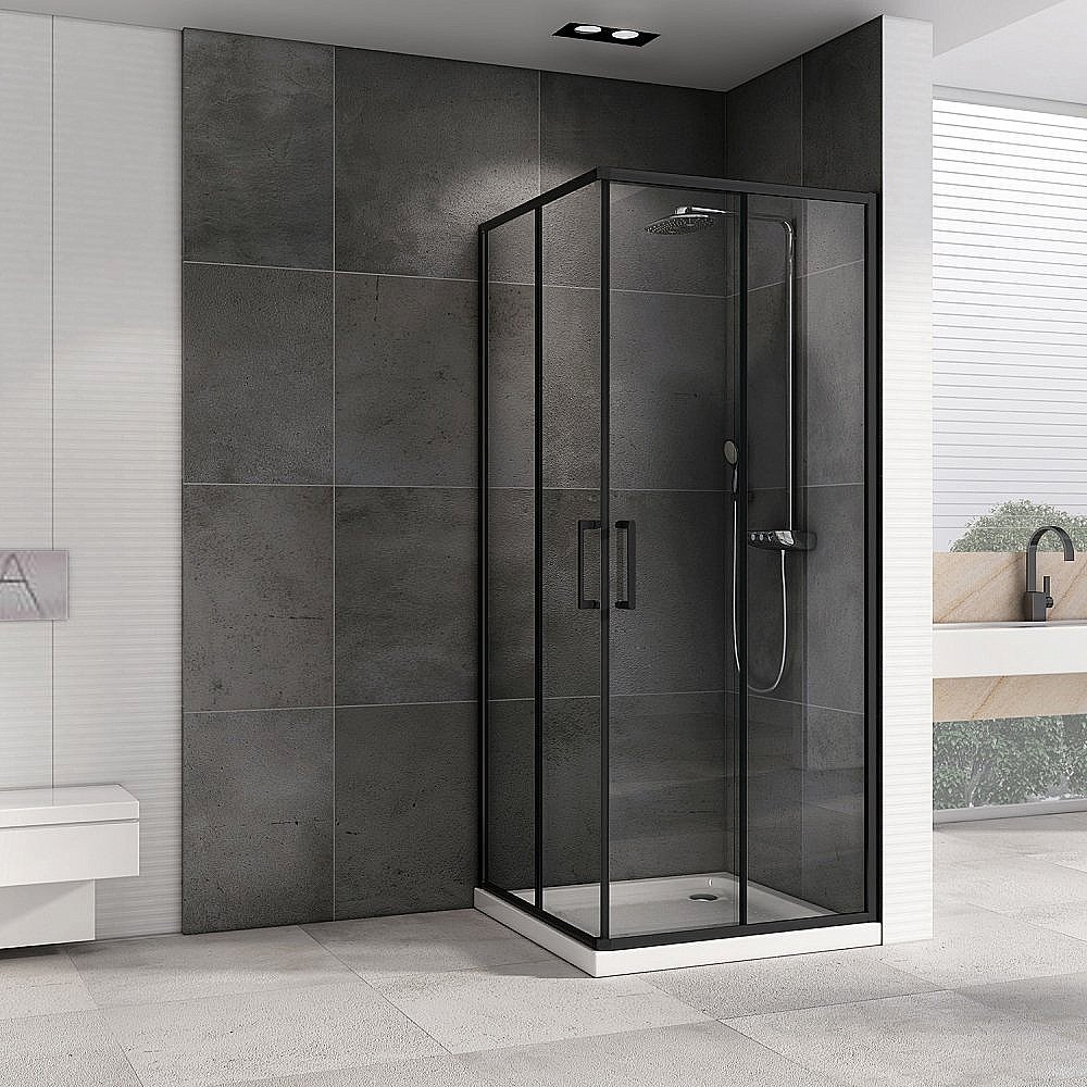 Душевой уголок Abber Schwarzer Diamant AG02090B5 90x90 купить в интернет-магазине Sanbest