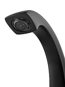 Смеситель для раковины на 3 отверстия WONZON & WOGHAND FLEX, Черный матовый (WW-88083095-MB) купить в интернет-магазине сантехники Sanbest