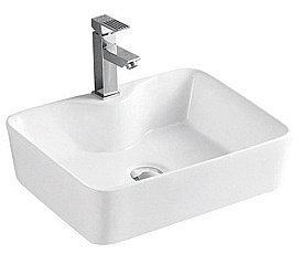 Раковина Azario 48 AZ-2010 SP белая купить в интернет-магазине Sanbest