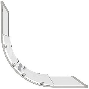 Душевой уголок Good Door Cube 80х80 КУ00001 стекло прозрачное/профиль хром купить в интернет-магазине Sanbest