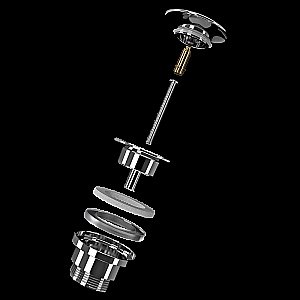 Донный клапан Elghansa WBT-227 хром купить в интернет-магазине сантехники Sanbest