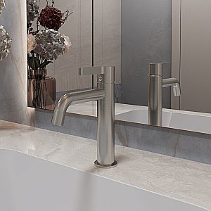 Смеситель для раковины Vincea Villa VBF-1VL1BN брашированный никель купить в интернет-магазине сантехники Sanbest