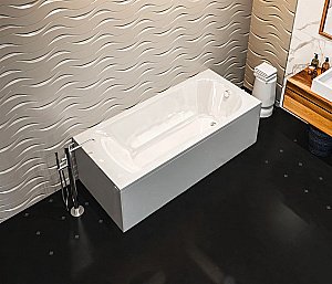 Ванна акриловая BAS Нирвана-PRO 170х75 без каркаса купить в интернет-магазине Sanbest