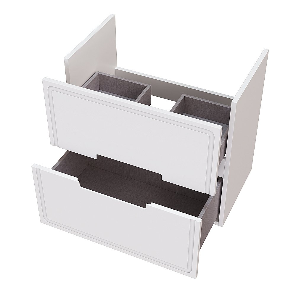 Тумба с раковиной Taliente Olejo 100 белый глянцевый для ванной в интернет-магазине Sanbest