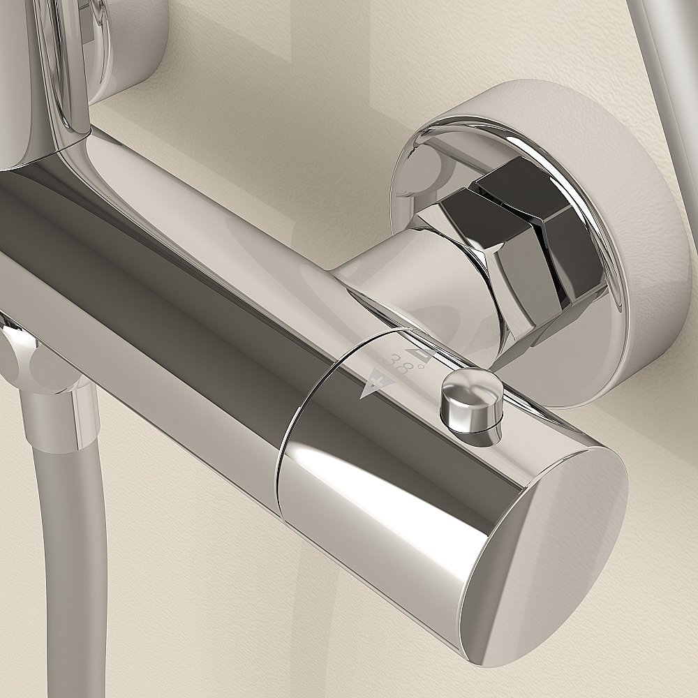 Душевая система Sancos Teo SC11001CH хром купить в интернет-магазине сантехники Sanbest