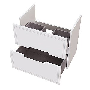 Тумба с раковиной Taliente Olejo 100 белый глянцевый для ванной в интернет-магазине Sanbest