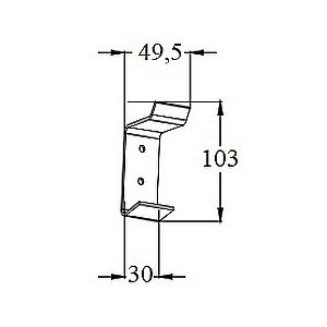 Крючок Boch Mann CR-D01-08MB BM10660 черный матовый купить в интернет-магазине сантехники Sanbest