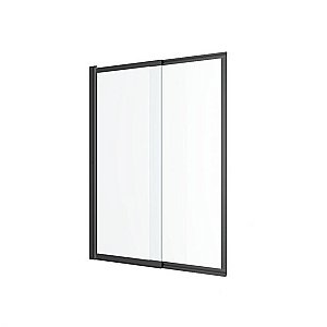 Шторка для ванны Excellent Liner 110 черный купить в интернет-магазине Sanbest