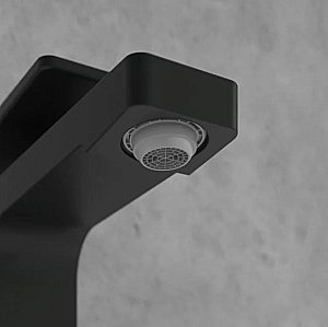 Смеситель для раковины Villeroy&Boch Architectura Square TVW125004000K5 черный матовый купить в интернет-магазине сантехники Sanbest