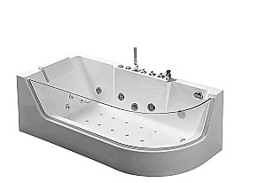 Ванна акриловая с гидромассажем CeruttiSpa С-403A 170x80 с гидромассажем белая купить в интернет-магазине Sanbest