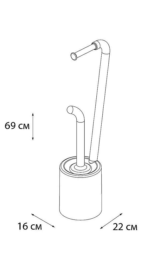 Стойка для ванной FIXSEN WENDY FX-7032-93 купить в интернет-магазине сантехники Sanbest
