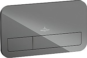 Кнопка для инсталляции Villeroy&Boch ViConnect 922400RA серая глянцевая купить в интернет-магазине сантехники Sanbest