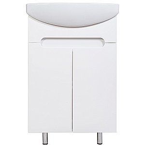 Тумба с раковиной Rush Pioneer 60 PIS79260W белая для ванной в интернет-магазине Sanbest