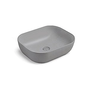 Раковина накладная Vincea 50 VBS-101MG серая матовая купить в интернет-магазине Sanbest