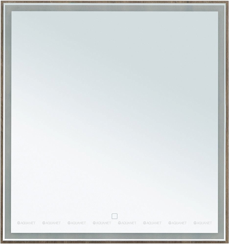 Зеркало LED Aquanet Nova Lite 249513 75 дуб рустикальный в ванную от интернет-магазине сантехники Sanbest