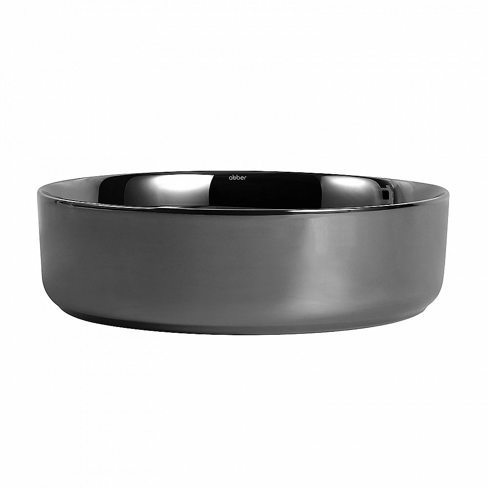 Раковина накладная ABBER Bequem AC2109GS серебро купить в интернет-магазине Sanbest
