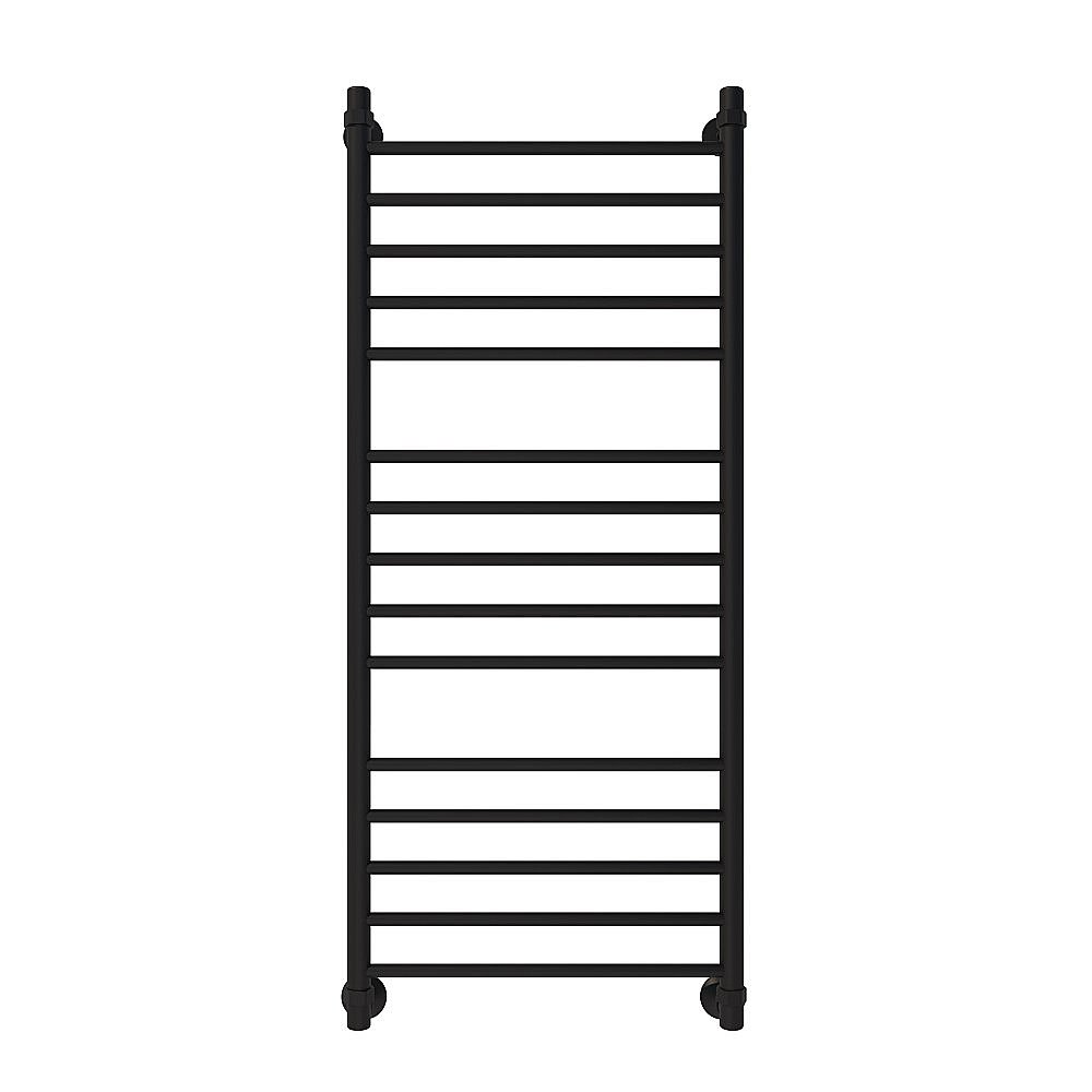 Полотенцесушитель водяной Veconi Voga V12050B черный купить в интернет-магазине сантехники Sanbest