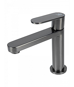 Cмеситель для раковины Agger Sweet A2702155 оружейная сталь матовая купить в интернет-магазине сантехники Sanbest